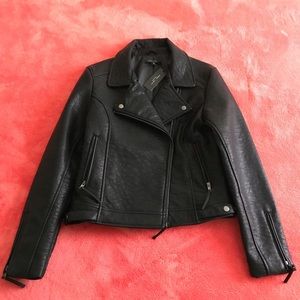 ‼️SOLD‼️ Motorcycle Faux Leather Jacket